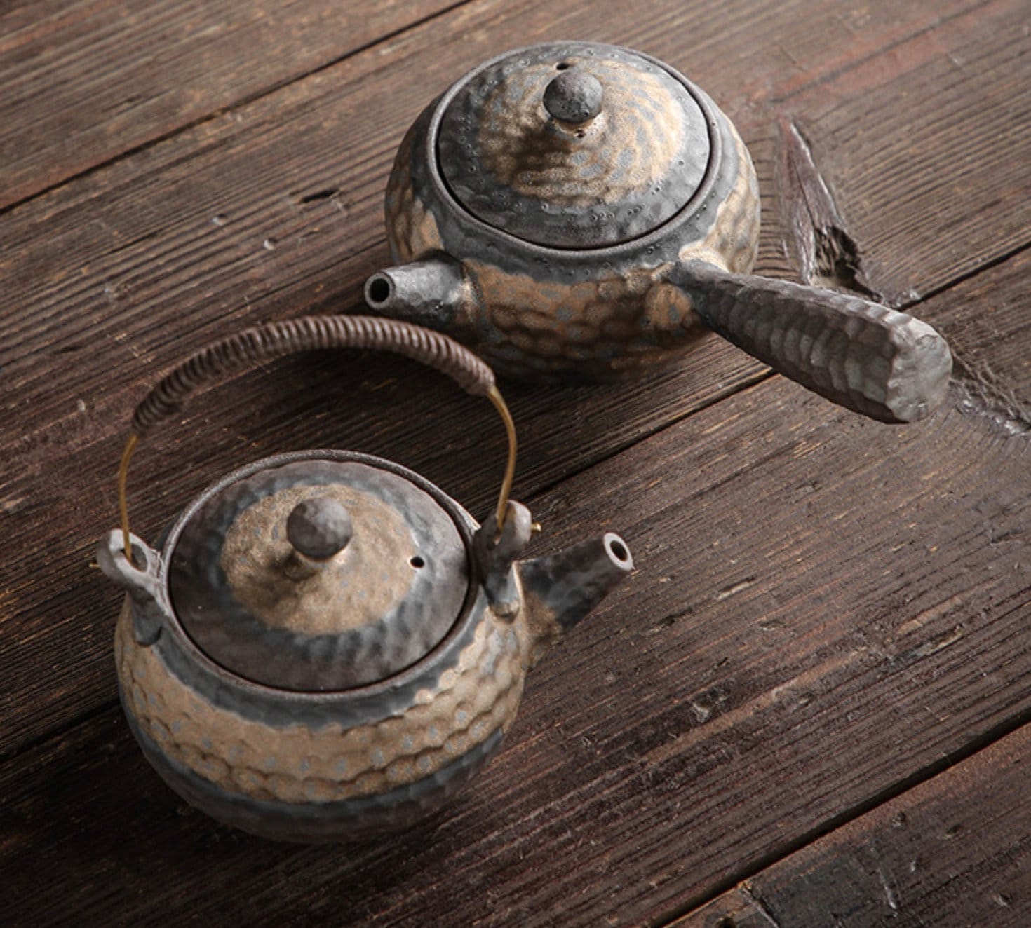 Gongfu teapot, Pottery clay handmade teapot, kyusu teapot