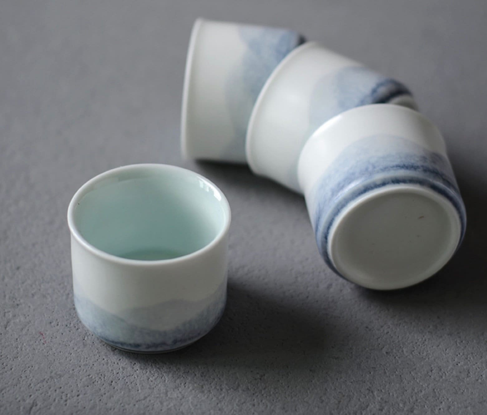 Handmade Tea Set with Teapot, Chinese Kungfu Tea Set for Loose Leaf Tea, Jingdezhen Hand Painted Gongfu Tea Ceremony Set, Tea Lover Gift