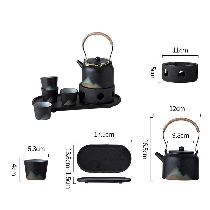 zen style gongfu tea set