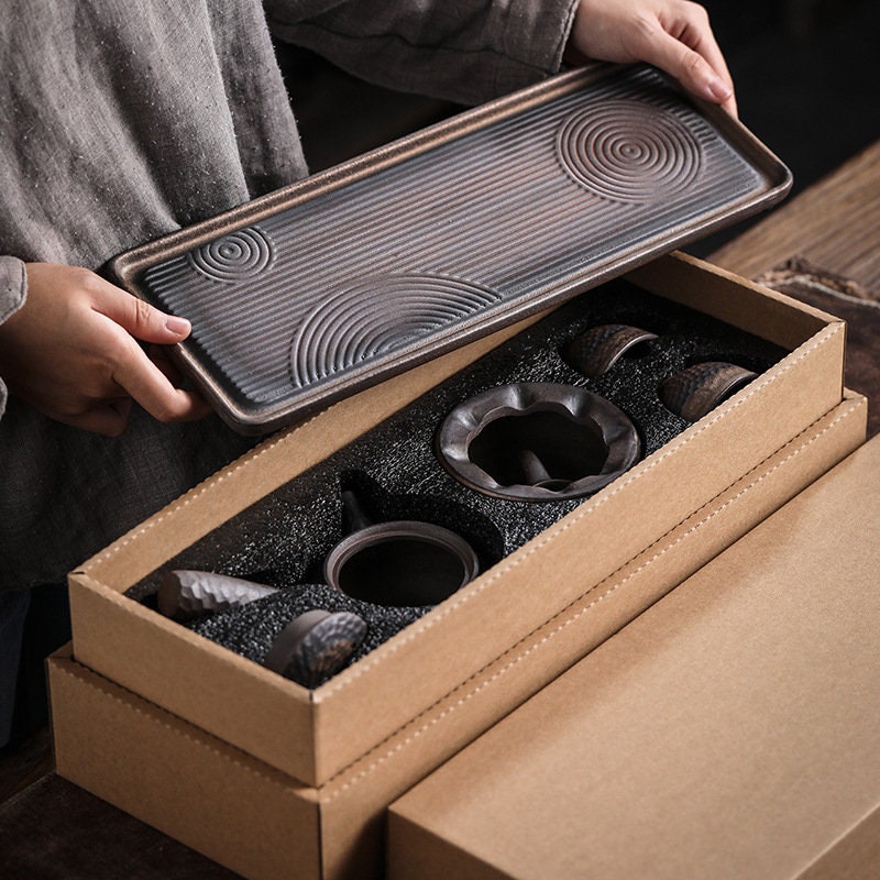 Asian tea set, traditional chinese tea set, tea ceremony set, loose leaf tea set