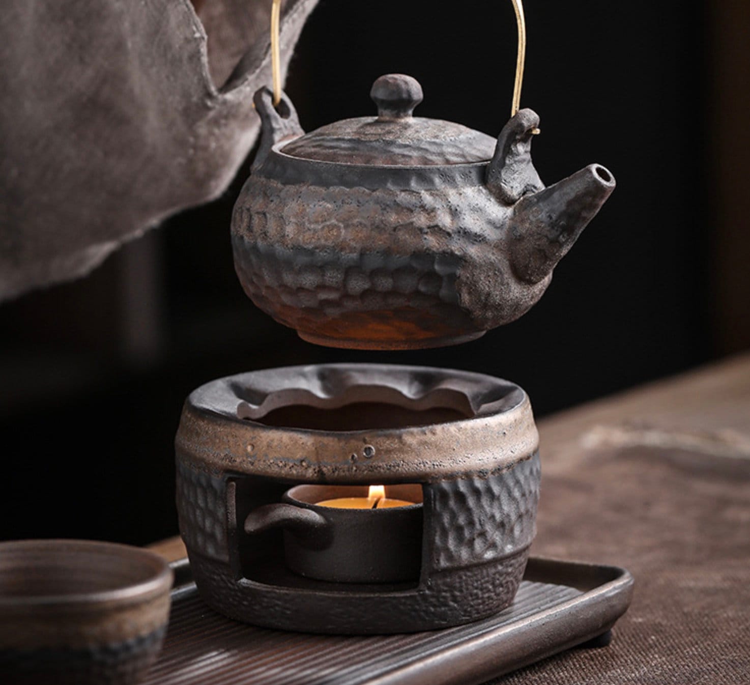 tea lovers gift set, tea set with tea pot