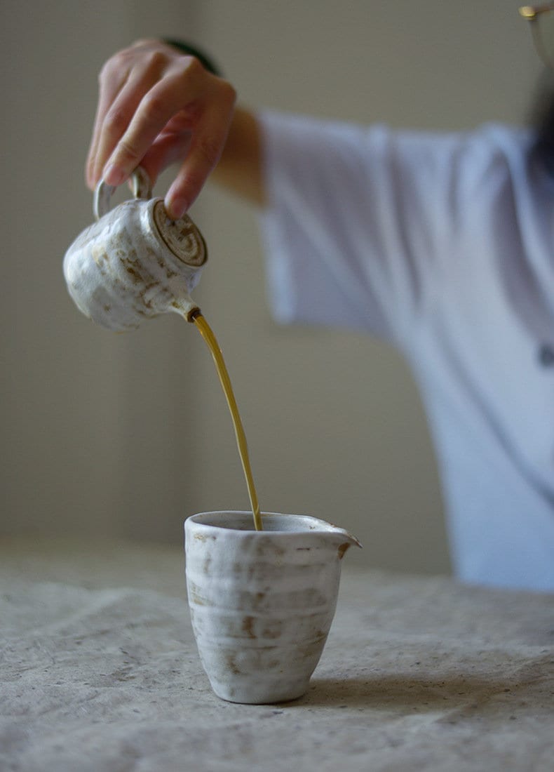 Hand-made Ceramic Fairness Cup | ‘ Gongdaobei’ for Chinese Kung Fu Tea Ceremony | Tea Pitcher, Fair Cup - 2 Styles
