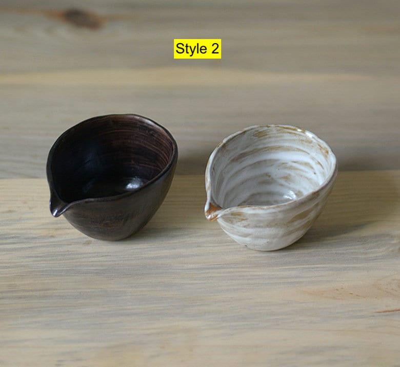 Hand-made Ceramic Fairness Cup | ‘ Gongdaobei’ for Chinese Kung Fu Tea Ceremony | Tea Pitcher, Fair Cup - 2 Styles