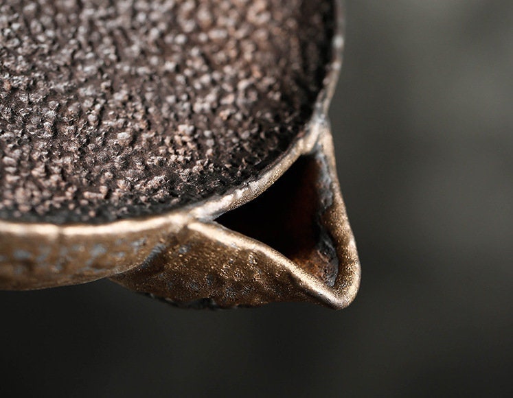 Handmade Ceramic Tea Pot Holder (Hu Cheng), Retro Style Teapot Stand, Kung Fu Teapot Tray, Tea Accessories for Tea Lover