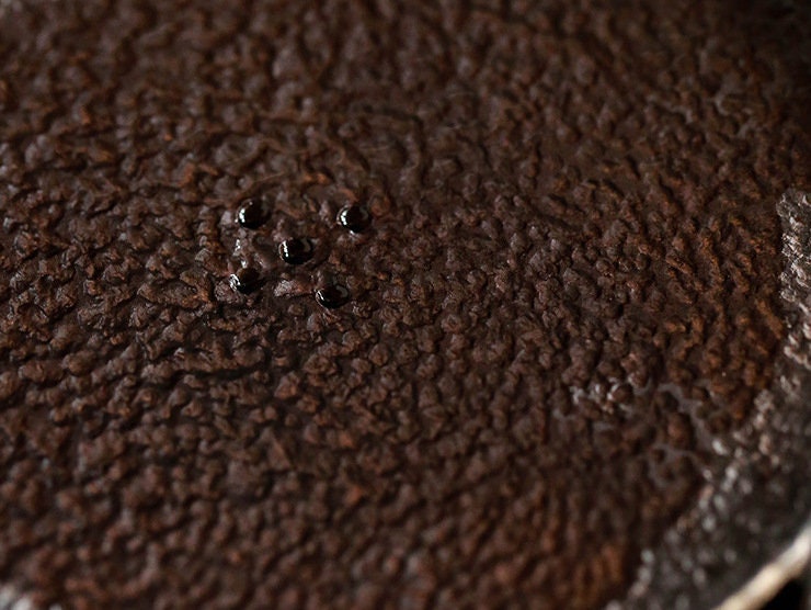 Handmade Ceramic Tea Pot Holder (Hu Cheng), Retro Style Teapot Stand, Kung Fu Teapot Tray, Tea Accessories for Tea Lover