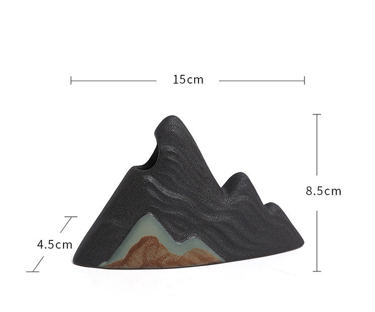 Ceramic Mini Flower Vase for Tea Table, Japanese Zen Chado Small Vase, Chinese Kung Fu Tea Table Decoration, GongFu Tea Accessories