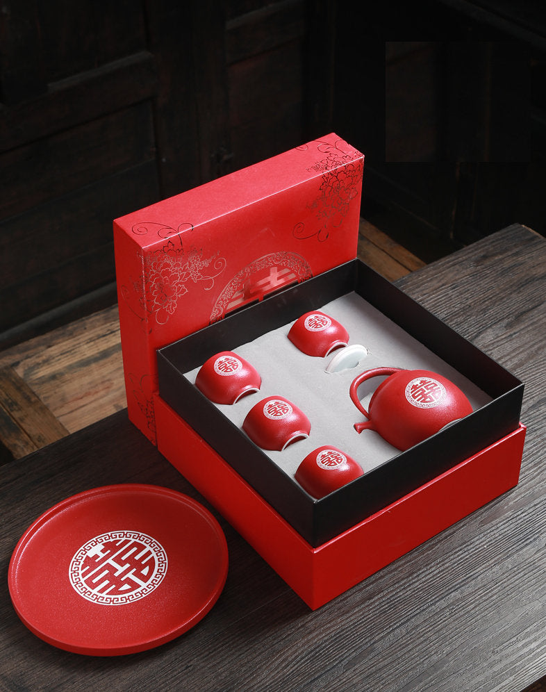 traditional chinese tea ceremony set, chinese wedding tea set