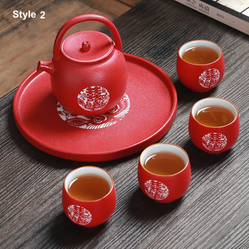 traditional chinese tea ceremony set, chinese wedding decoration