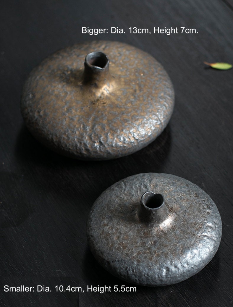 Chinese Kung Fu Tea Table Vase, Japanese Chado Table Decor Vase, Ceramic Small Vase for Tea Table Decor, Gongfu Tea Lover Gift