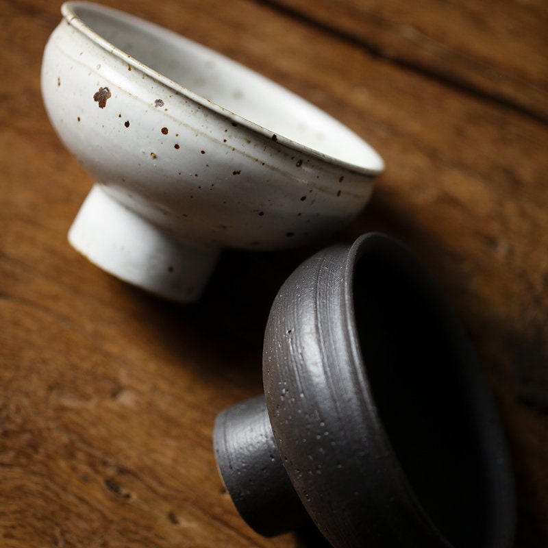 Handmade Ikebana Vase / Japanese Ikebana Floral Arrangement / Kungfu Tea Table Decor Vase /Japanese Chado / Round Flower Frog Included