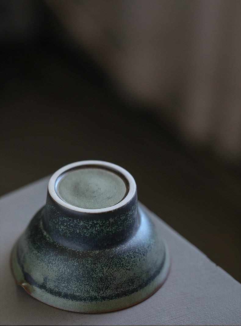 Handmade Stoneware Goblet Kungfu Teapot 150ml/5oz, Gaiwan, Fine Gongfu Hand-grab Teapot | Gift for Gongfu Tea Lovers