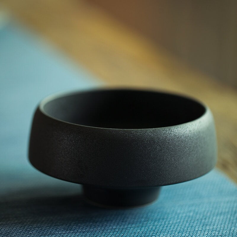 Hand Thrown Ceramic Ikebana Vase / Ikebana Container / Ikebana Bowl / Fruit Bowl/ Japanese Floral Arrangement / Kungfu Chado Tea Table Decor