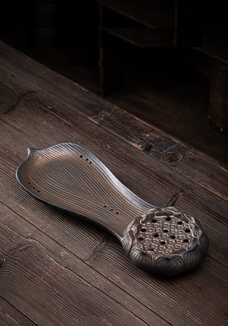 Zen Style Ceramic Tea Tray for Kung Fu Tea / Creative Chinese Table Tray / Gongfu Tea Serving Tray - 2 Colors / Kungfu Lover Gift