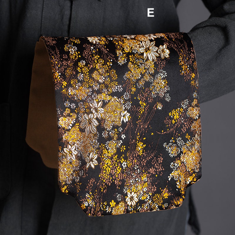 Tea Ceremony Mats 20x48cm, Brocade, Zen Style, Chado Tea Cloth, Small Tea Table Placemat, Tea Towels, Gongfu Tea Set Accessory, 5 Styles