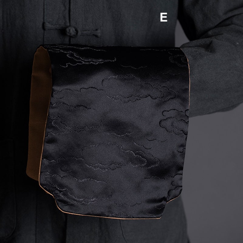 Tea Ceremony Mats 20x48cm, Brocade, Zen Style, Small Tea table Placemat, Tea Table Cloth, Tea Towel, Gongfu Tea Set Accessory, 5 Styles