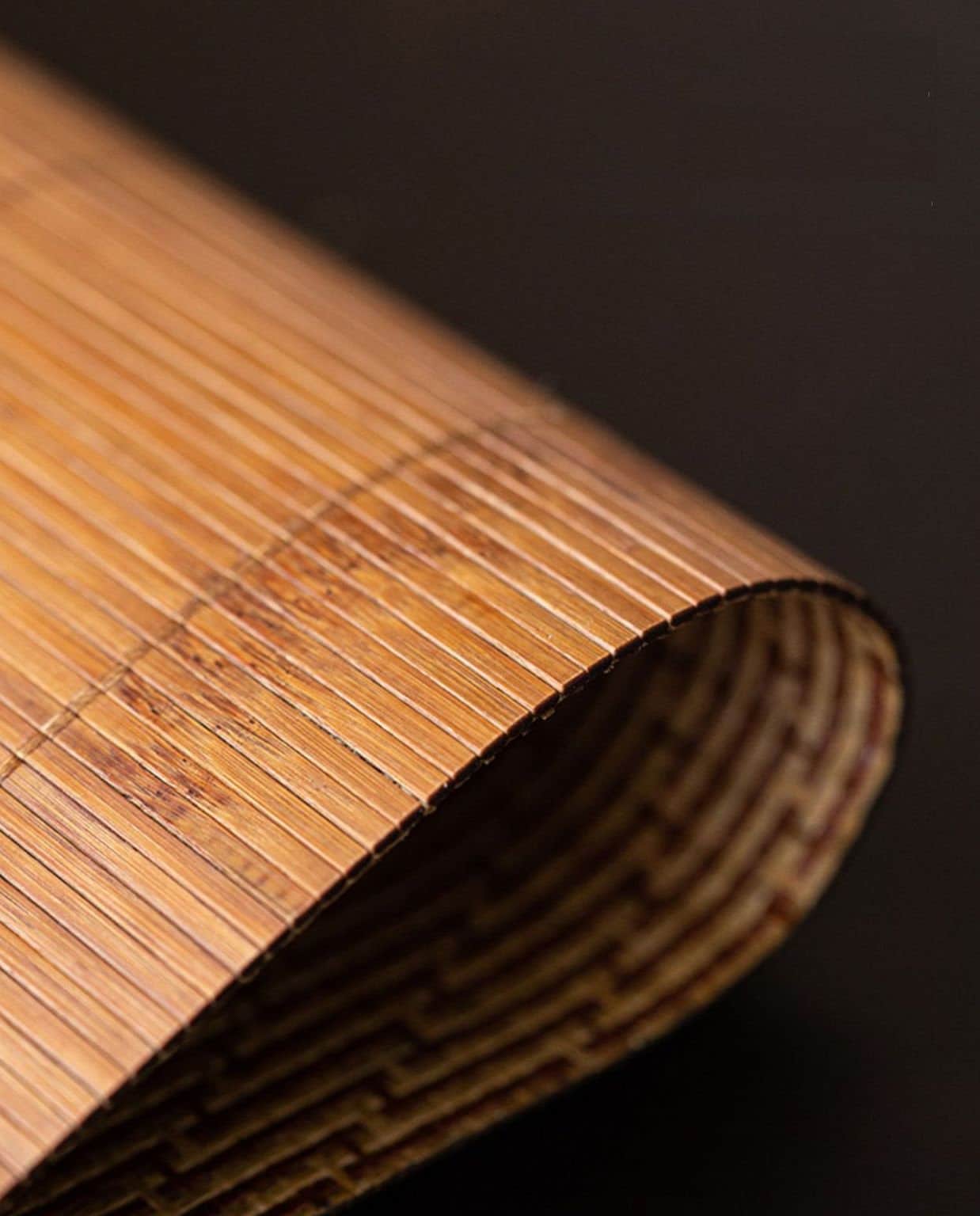 Natural Bamboo Tea Table Mat, Handmade Bamboo Tea Table Runner, Small Kungfu Tea Table Mat, Kungfu Tea Accessories, Tea Table Placemat